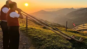 1. August Sonnenaufgangs- Fahrt