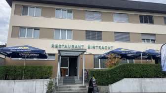 Aussenaufnahme des Ristorante Pizzeria Eintracht