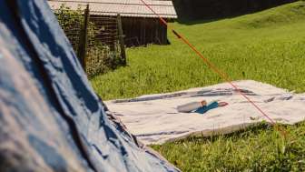 Zelten auf dem Bauernhof