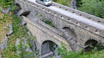 Das Alpentaxi auf der Pantenbrugg (Tierfed - Hintersand)
