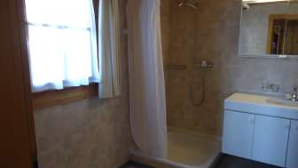 Badezimmer Ferienwohnung Fernsicht B