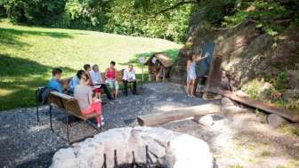 DenkOrt beim Kraftort Oerli in Filzbach