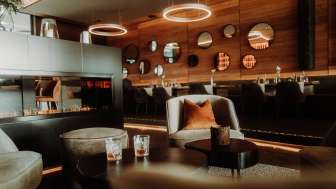 Restaurant tenn im Hotel kommod