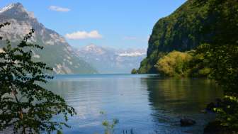 Sandstrand Gäsi am Walensee