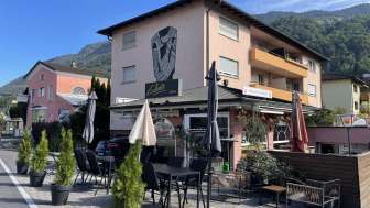 Aussenaufnahme der Pizzeria il Salento