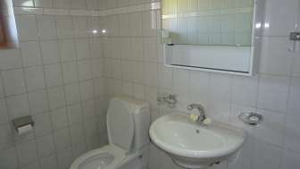 Badezimmer Ferienwohnung Fernsicht A