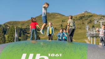 Riesenhüpfkissen Flumserberg Prodalp