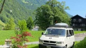 Camp beim Diesbachfall