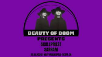 Skullpriest (CH) & Sarram (IT) — Beauty of Doom