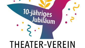 Jubiläumslogo farbvogel